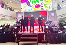 Ratusan Warga Palembang Meriahkan Launching New Honda PCX160, Big Skutik Mewah dan Elegan