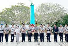 HUT Bayangkara, Mapolres OKI Tabur Bunga