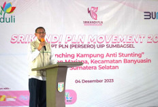 Srikandi PLN UIP Sumbagsel Resmikan Program ‘’Kampung Anti Stunting