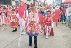 HUT Kemerdekaan, Sekolah Tunas Teladan Gandus Gelar Pawai Bersama