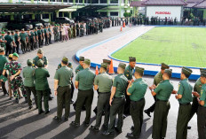 Kodam II/Sriwijaya Gelar Apel Khusus dan Halal Bihalal, Pasca Cuti Bersama Lebaran Tahun 2025