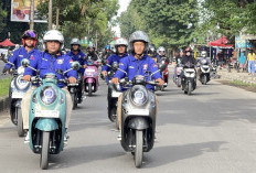 Honda Bikers Soleh, Komunitas Honda Palembang Tebar Kebaikan di Bulan Ramadan