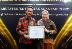 OKU Timur Sukses Raih Penghargaan KLA