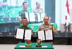 Kodam II/Sriwijaya MoU Bersama Polda Sumsel