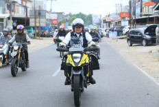 Gubernur Herman Deru Motoran ke Banyuasin