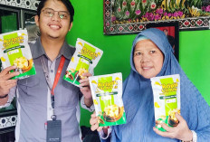 UMKM Binaan Rumah Zakat Kripik Uni Arnis Rasanya Bikin Nagih