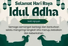 Selamat Berkurban, Idul Adha 1446 Hijriyah