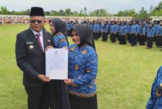 Walikota Prabumulih Lantik 789 PPPK Tahap II 2024 dan Paruh Waktu