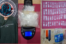 Polisi Bekuk Bandar Sabu 47 Paket di OKU Timur 