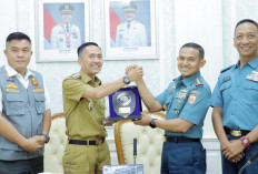 Bersinergi Lanal Palembang dan Pemkot Palembang, Pastikan Keamanan dan Kelancaran Mudik Lebaran