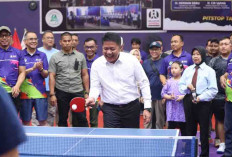 Apresiasi Peran Relawan Ampera dalam Kejuaraan Tenis Meja HDCU Open