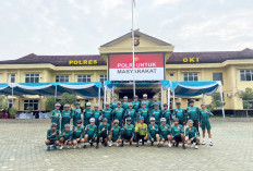 Gobar Musi, Gowes 88 Km hingga Polres OKI