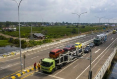 54.327 Kendaraan Lintasi Tol Kayuagung-Palembang Saat Libur Idul Adha