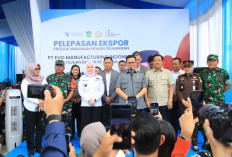 Karantina Sumsel Lepas Ekspor 73 Ton Pakan Hewan ke Filipina Senilai Rp2,7 Miliar