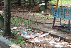 Aroma Tak Sedap Warga dan Atlet Keluhkan Sampah di Taman GOR
