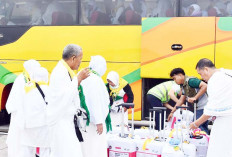 Kloter 11 Haji 2026 Diberangkatkan, Kanwil Kemenag Sumsel Jelaskan Alasan Jemaah Sudah Ihram