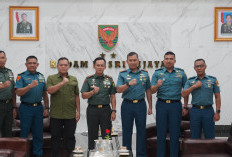 Pangdam II/Sriwijaya Sambut Danlanal Palembang, Bahas Penguatan Sinergi