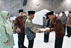 Arpan Resmi Jabat Kakankemenag PALI, Kakanwil Tekankan Sinergi dan Pelayanan