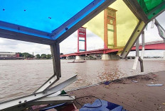 Objek Foto Selfi, Terminal Penumpang 7 Ulu Rusak