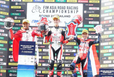 Asia Road Racing Championship 2026 Buriram: CBR Series AHRT Harumkan Indonesia, Rheza Raih Podium AP250
