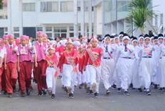 Ratusan Regu Siap Bertanding Jadi Juara Lomba Baris-berbaris