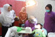 Ketua TP PKK Feby Deru Tinjau Layanan Kesehatan Gratis