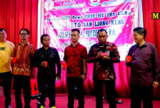  Kelenteng  San Liong Keng Palembang  Gelar Hut Dewa Ciu Hu Tualang