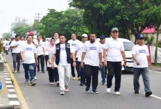 Korpri OKI Rayakan HUT dengan Jalan Sehat dan Aksi Sosial