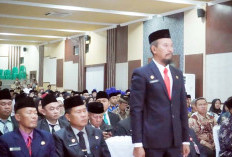 Lantik 139 Pejabat, Wawako Prabumulih Tekankan Profesionalisme