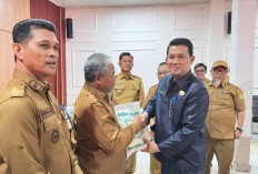 Muba Salurkan Cadangan Pangan untuk Lima Desa Rentan Rawan Pangan