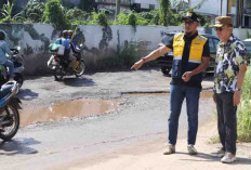 Kembali Tinjau Jalan Tegal Binangun dan Opi Raya