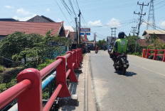 Besi Jembatan Lettu Karim Kadir Gandus Telah Diperbaiki