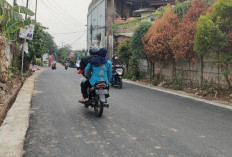 Jalan Sukajaya Akhirnya Mulus, Warga Aman Melintas 