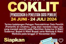 Segera Lapor Jika Tidak di Coklit Petugas KPU