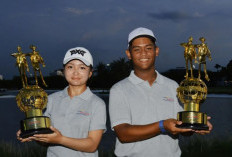 Elaine dan Rayhan Juarai Turnamen Golf Junior di Jakarta