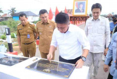 Gubernur Deru Resmikan Jembatan Air Lais dan Trans SP Tanah Abang