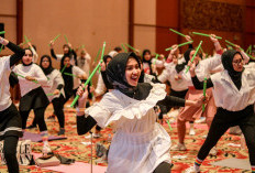 Pertama di Kota Palembang, Aryaduta Gelar Pound Fit x Body Combat