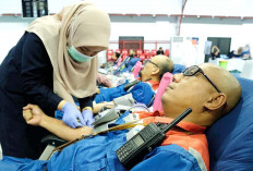 Aksi Kemanusiaan, 312 Pekerja Pertamina Plaju Donorkan 109 Liter Darah