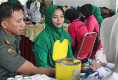 Persit Kartika Chandra Kirana XVI Gelar Donor Darah di Lahat