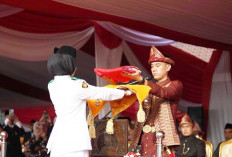 Upacara HUT ke-80 RI di Kabupaten OKI, Sakral dan Penuh Semangat Nasionalisme
