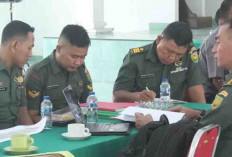 Tim Wasrik Audit Kinerja Itdam II/Swj di Kodim 0405/Lahat