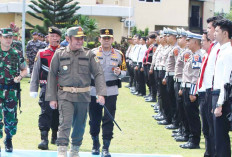 Pangdam II/Sriwijaya Hadiri Apel Pasukan, Jaga Ketertiban dan Keamanan Jelang Idul Fitri 1446 H