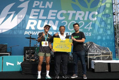 5 Pengemudi Ojol Prasejahtera Peroleh Motor Listrik di PLN Electric Run 2024