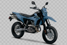 Suzuki DR-Z4SM 2025 Meluncur: Supermoto Anti Pegal Pesaing KLX!