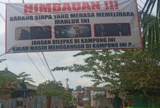 Gerah Uang Sering Hilang Misterius, Warga Jakabaring Pasang Baliho 'Peringatan' untuk Pemilik Tuyul