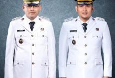 H Arlan dan Franky Nasril Resmi Menjabat Walikota dan Wawako Prabumulih Periode 2025-2030