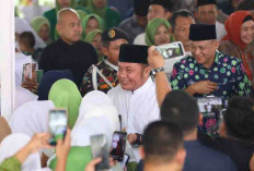Peringatan Harlah Muslimat dan Fatayat NU Gubernur Deru Titip Pesan Syukur