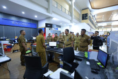 Pastikan Kedisiplinan ASN, Sekda Palembang Aprizal Sidak Pasca Lebaran Idul Adha