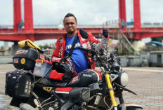 Djoe Avarell Long Ride Sumatera Pakai XSR 155