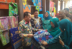 PJ Gubernur Soroti Potensi Batik  kota Pagaralam